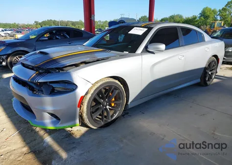 2022 Dodge Charger Gt Rwd из США, поврежденный, VIN 2C3CDXHG4NH148431